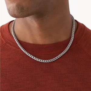 🆕 Fossil Stainless Steel Necklace Chain